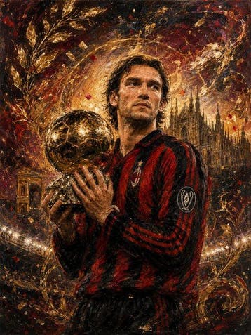 Shayer - Andriy Shevchenko – The Golden Pride of Milan - XL, Nieuw