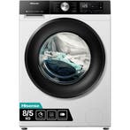 Hisense WD3S8044BW - Was-droogcombinatie - 8 kg wassen - 5, Ophalen of Verzenden, Nieuw, 85 tot 90 cm