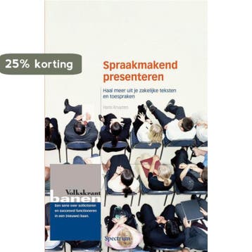 Spraakmakend presenteren volkskrant banen - Hans Kruyzen, Verzenden, Zo goed als nieuw, Hans Kruyzen