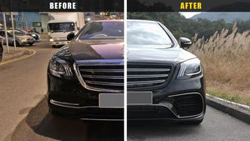 W222 S63 AMG look Bodykit | 2013-2017 | OEM DESIGN |, Volkswagen, Nieuw, Ophalen of Verzenden, Bumper
