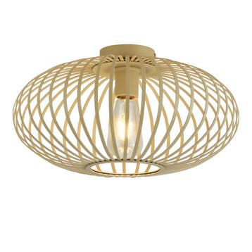 Design Plafondlamp Orbixa - Beige, Huis en Inrichting, Nieuw, Metaal