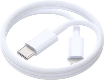 USB-C Oplaadkabel – Geschikt voor iPhone 5 t/m 14 –, Ophalen of Verzenden, Nieuw