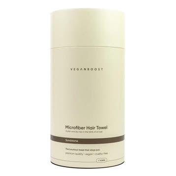 Veganboost  Hair Towel  Sandstone, Verzenden, Nieuw