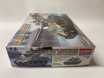U.S. Tank Destroyer M-36 Jackson Gun Motor Carriage, Hobby en Vrije tijd, Modelbouw | Auto's en Voertuigen, Verzenden, Nieuw