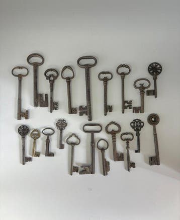 Sleutel (20) - collectie van verschillende tijdperken, Antiek en Kunst
