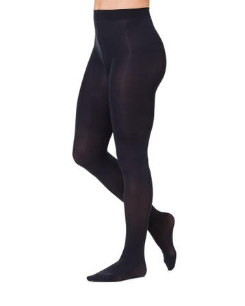 HEMA Panty opaque temp tech 60 denier donkerblauw, Verzenden, Nieuw