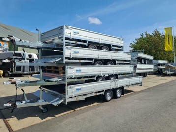 HULCO de ijzersterke aanhangwagen, voor professionals, Nieuw