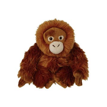 Orang-oetan knuffel - pluche - 18 cm - aap - kinderkamer, Verzenden, Nieuw