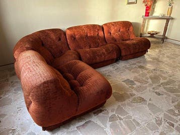 pado - Sofa - grote wolk - Fluweel - bank Nuvolone van Tito, Nieuw