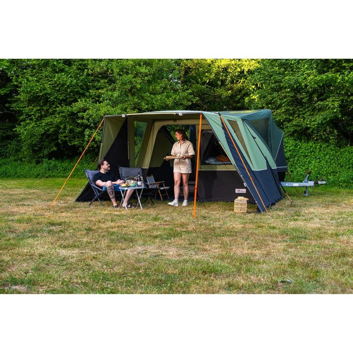 Alpenkreuzer Waterfront vouwwagen groen, Caravans en Kamperen, Vouwwagens, Ophalen