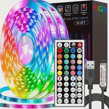 RGB LED Strip Verlichting met 44-toets Afstandsbediening - F, Verzenden, Nieuw
