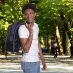 2dekans | TRVLMORE Rugzak - 36L - 17 inch - Laptop Rugtas -, Ophalen of Verzenden, Zo goed als nieuw, Blauw