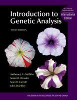 Introduction to Genetic Analysis 9781429276344, Boeken, Zo goed als nieuw