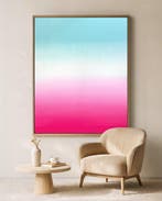 Sven Pels - Four Eight Six - Abstract Gradient Painting