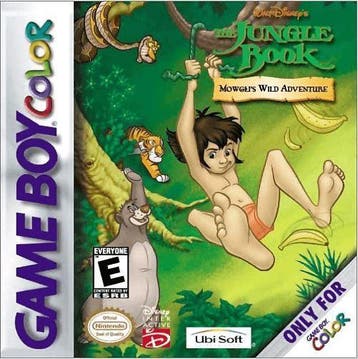 The Jungle Book Mowglis Wild Adventure - Gameboy Color, Spelcomputers en Games, Games | Nintendo Game Boy, 1 speler, Zo goed als nieuw
