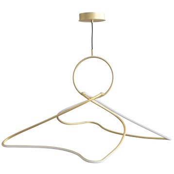 101 Copenhagen Spookkroonluchter, Mini - Goud - Hanglamp -, Ophalen of Verzenden, Zo goed als nieuw, Overige materialen, Scandinavisch/Modern/Eclectisch