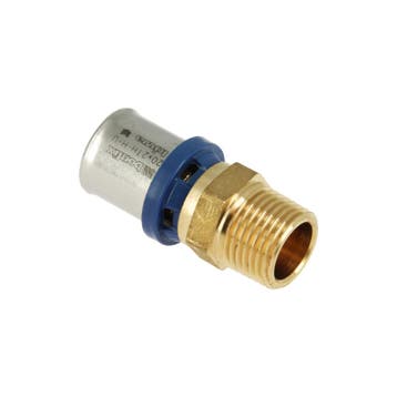 Bonfix Buitendraad x Alu-pers puntstuk | 1/2 x 20, Ophalen of Verzenden, Nieuw, Radiator, Hoog rendement (Hr)