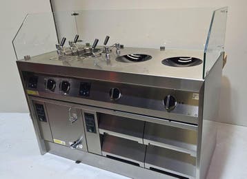 Partij 8x | Silko Pasta Station, inductie wok met afzuigkap, Ophalen of Verzenden, Nieuw in verpakking, Fornuis, Frituur en Grillen