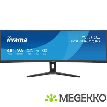 Iiyama ProLite XCB4594DQSU-B1 45  Ultra Wide Quad HD Curved, Verzenden, Nieuw, Iiyama