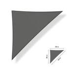 Schaduwdoek driehoek 90g 3x3x4,2 Cool grey, Tuin en Terras, Schaduwdoeken, Ophalen of Verzenden, Nieuw