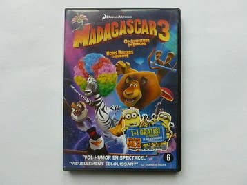 Madagascar 3 (DVD), Ophalen of Verzenden, Zo goed als nieuw