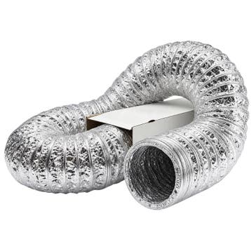 Flexibele ventilatieslang ongeïsoleerd, Verzenden, Nieuw