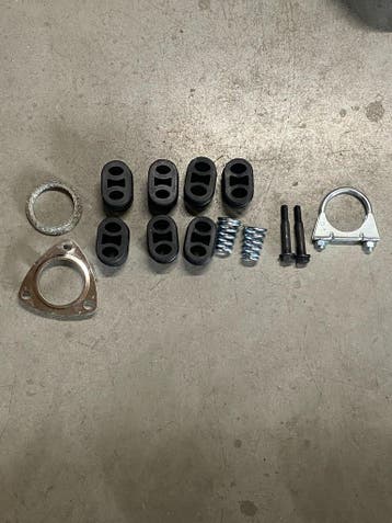 Complete uitlaat Einddemper + Middendemper + Voorpijp Opel Z, Verzenden, Nieuw