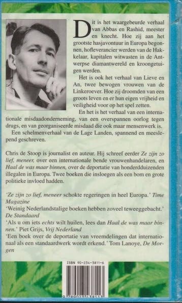 Ik ben makelaar in hasj 9789023438113 Chris de Stoop, Verzenden, Zo goed als nieuw, Chris de Stoop