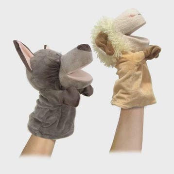 Zachte Pluche Handpoppen: Educatief Speelgoed & Knuffels voo, Verzenden, Nieuw