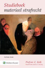 Studieboek materieel strafrecht 9789013168716, Boeken, Verzenden, Zo goed als nieuw