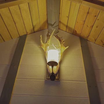 Retro Herten Gewei Wandlamp - Industriële Sfeer voor Woonkam, Verzenden, Nieuw