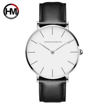 Hannah Martin Unisex Horloge | Luxe Horloge Nieuw | Lederen, Sieraden, Tassen en Uiterlijk, Horloges | Heren, Overige merken, Overige materialen