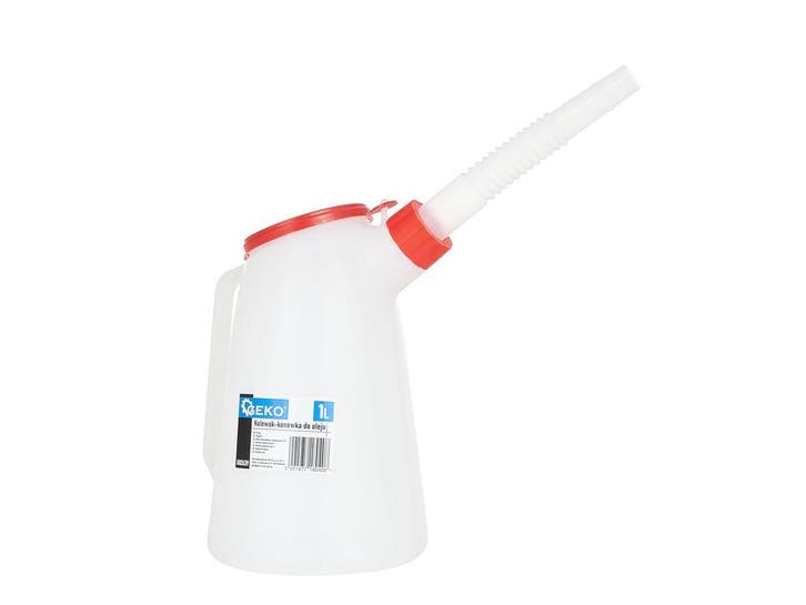 Olie En Vloeistofkan - 1 Liter - Schenkkan - Flexibele Tuit, Auto diversen, Autogereedschap, Nieuw, Ophalen of Verzenden