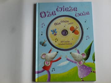 Oze Wieze Woze - 20 leuke kinderliedjes (CD + boek), Ophalen of Verzenden, Zo goed als nieuw