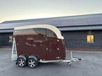 Careliner Bucker M Mokka 2-paards zeer mooie trailer met zk, Ophalen, Gebruikt, Polyester, 2-paards trailer