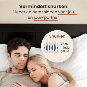 Rustige Nacht® Neusstrips Transparant - Neuspleisters Anti, Ophalen of Verzenden, Nieuw