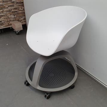 Steelcase Node ergonomische schoolstoel - wit, Huis en Inrichting, Stoelen, Ophalen of Verzenden, Nieuw