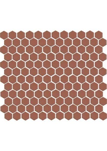 The Mosaic Factory Patterns Hexagon Terra Cotta Matt R11 |, Ophalen of Verzenden, Nieuw