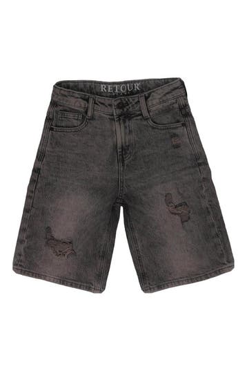 Retour Broek Jongens in maat 140 Grijs, Verzenden, Zo goed als nieuw, Retour, Jongen of Meisje