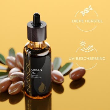 Nanoil Argan Oil - 50ml, Ophalen of Verzenden, Nieuw, Verzorging