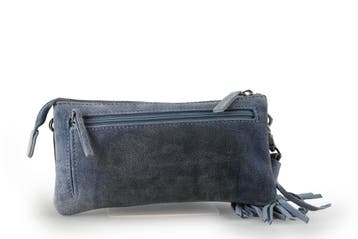 Manfield Clutch Blauw | ACTIE, Verzenden, Nieuw, Blauw