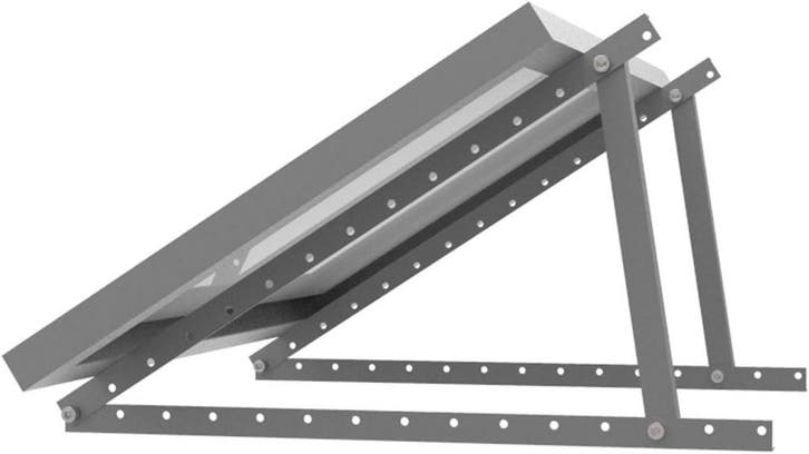 Zonnepaneel Kantelbeugel 30-60 | Aluminium | Laatste Stuk!, Doe-het-zelf en Verbouw, Zonnepanelen en Toebehoren, Minder dan 100 wattpiek