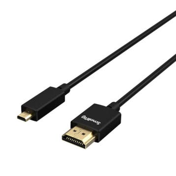 SmallRig 3043B Ultra-Slim 4K HDMI Data Cable (D To A) (55cm), Ophalen of Verzenden, Nieuw