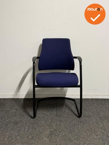 Vergaderstoel - BMA AXIA - Visit - Paars, Vergader- of Presentatieruimte, Ophalen of Verzenden, Gebruikt, Stoel