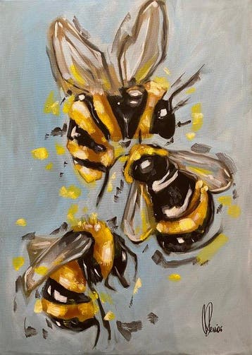 Sidney Perrier (XX-XXI) - Bees - No reserve