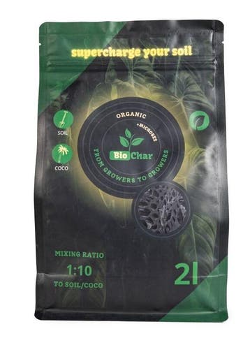 Biochar+ Organic Microbes 2 L, Mycorrhiza, Tuin en Terras, Ophalen of Verzenden, Nieuw