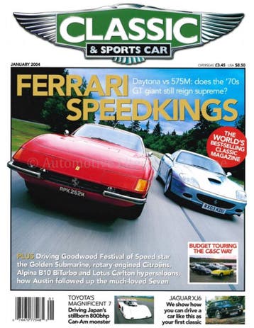 2004 CLASSIC AND SPORTSCAR MAGAZINE VOLLEDIGE JAARGANG, Nieuw, Author