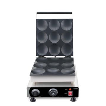 Combisteel Pannenkoekenmaker | 9x Amerikaans Ø7.5cm | 1.75kw, Ophalen of Verzenden, Nieuw in verpakking