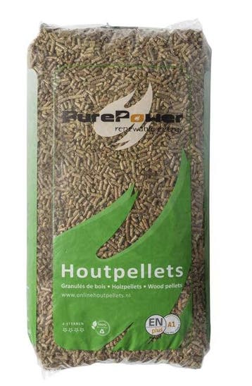 PURE POWER - MIX Houtpellets - ENplus A1 - 4-sterren - Per, Ophalen of Verzenden