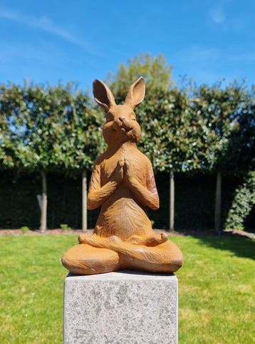 Beeldje - Dog bust - IJzer